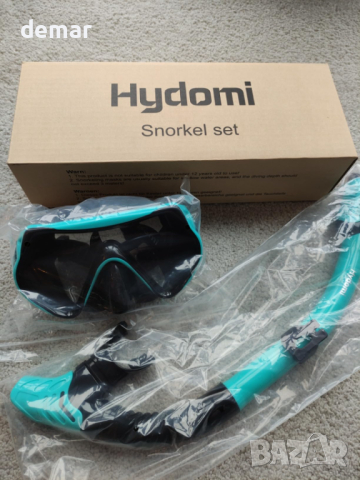 Комплект шнорхел и маска за гмуркане с панорамна гледка без мъгла за възрастни, снимка 7 - Водни спортове - 44620669