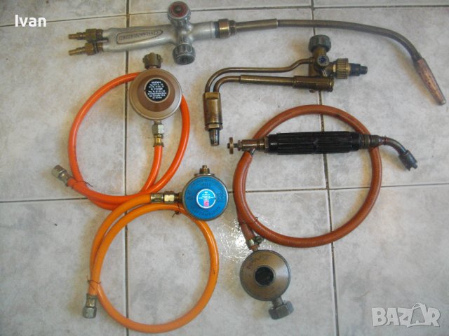 Резак За Оксижен/Горелка За Пропан-Бутан/Редуцир Вентил-30-50 mbar/Клапан Налягане