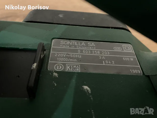 Продавам ренде на ток Bosch PHO 2-82, снимка 3 - Други инструменти - 48764332