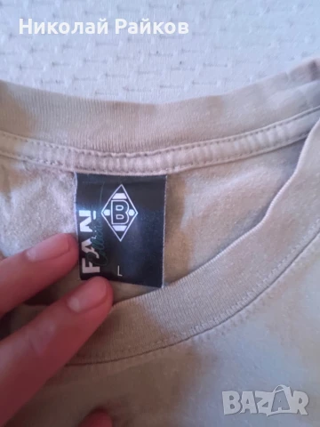 Фен тениска на Борусия Мьонхенгладбах, снимка 2 - Спортни дрехи, екипи - 51342162