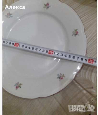 Порцеланови плата, снимка 4 - Чинии - 51931687