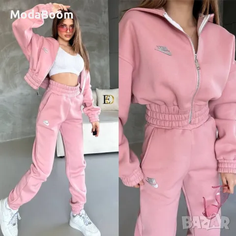 Nike розов дамски комплект , снимка 2 - Спортни екипи - 48452393