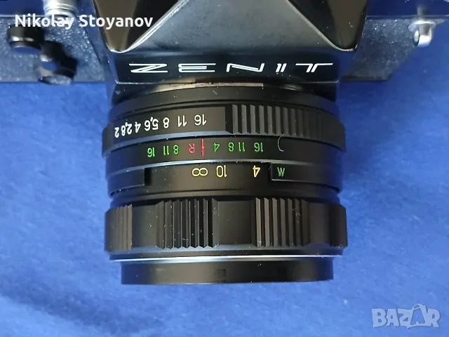 Фотоапарат ZENIT - 12XP с обектив HELIOS 44M-4, снимка 3 - Фотоапарати - 55960879