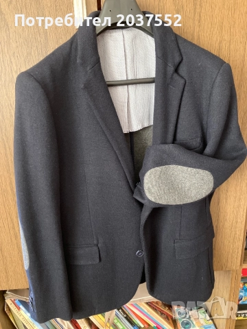 Мъжко сако Монтели, снимка 3 - Сака - 52342852