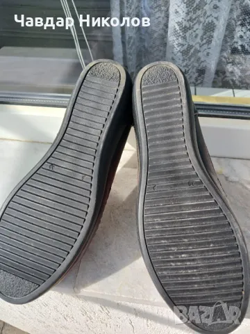 Продавам дамски кожени обувки №40 за пролет и есен., снимка 3 - Маратонки - 50327808