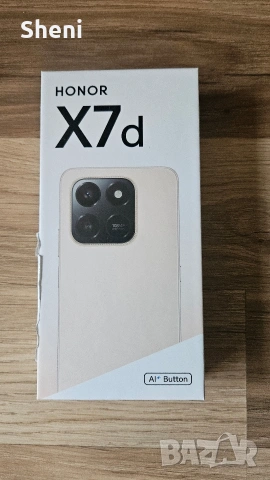 Нов, 3 г. гаранция, запечатан. GSM HONOR X7d 8/256GB, снимка 2 - Други - 53123161