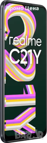 Смартфон Realme C21Y 4GB RAM/64GB Памет GSM Телефон Android — като нов с две сим карти, снимка 14 - Телефони с две сим карти - 56182781