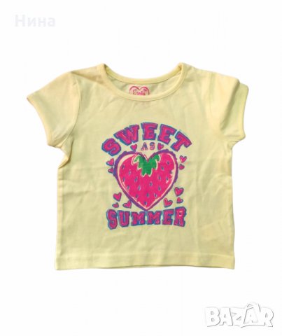 Бебе лятни тениски, снимка 4 - Бебешки блузки - 35873284