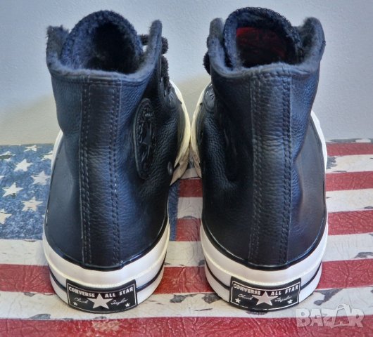 CONVERSE ALL STAR, CHUCK TAYLOR, 39 номер, без забележки, естествена кожа, зимни, снимка 3 - Кецове - 44141912