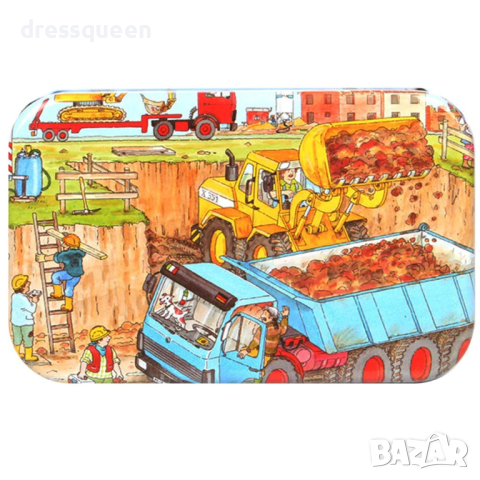 36050 Детски пъзел състоящ се от 60 части събран в малка метална кутийка, снимка 10 - Игри и пъзели - 44611943