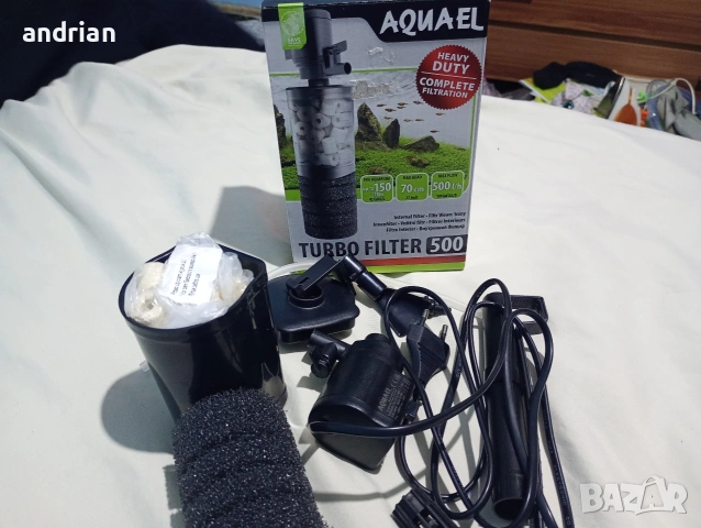 Продавам вътрешен филтър помпа Aquael fan filter , снимка 6 - Други стоки за дома - 53787933
