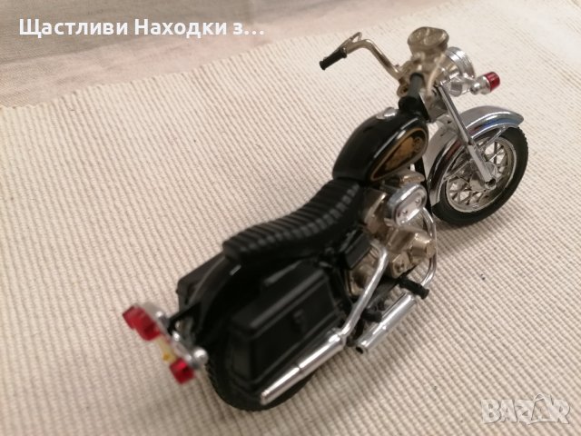 💕🧸Мотор Harley Davidson custom sport 1:18 diecast, снимка 3 - Коли, камиони, мотори, писти - 44398275