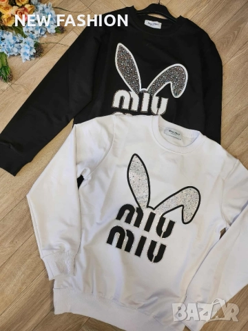 Дамски Памучни Блузи ✨MIU MIU 