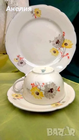 Arzberg Bavaria фин костен порцелан за чай и кафе, снимка 3 - Чаши - 56131386