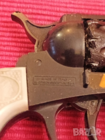 Стара играчка пистолет с капси, Италия. , снимка 7 - Колекции - 44509844