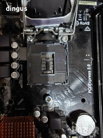 Дънна платка ASRock H110M-HDV R3.0, снимка 2 - Дънни платки - 53244944