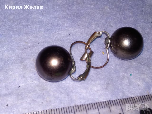 ПОСРЕБРЕНИ КЛАСИЧЕСКИ РЕТРО МОДЕЛ СТОМАНЕНИ НЕРЪЖДАЕМИ ОБЕЦИ - ТОПЧЕТА 18592, снимка 7 - Обеци - 41682629