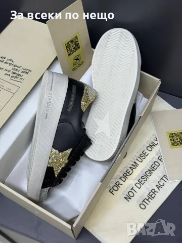Golden Goose  Дамски Маратонки Със Златен И Сребърен Глитер👟Дамски Спортни Обувки Код E97, снимка 7 - Маратонки - 55795391