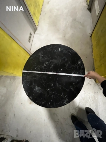 Холна масичка с мраморен ефект, снимка 4 - Маси - 53566268