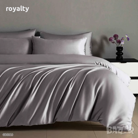 Луксозен комплект от висококачествен памучен сатен, снимка 10 - Спално бельо - 52182706