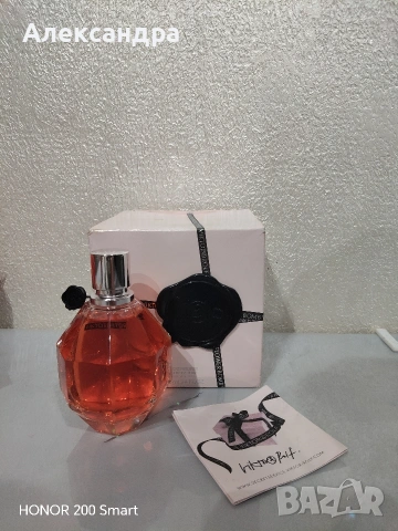 Viktor&Rolf Flowerbomb Eau de Parfum – Разопакован поради фалирал магазин, снимка 3 - Дамски парфюми - 53721986