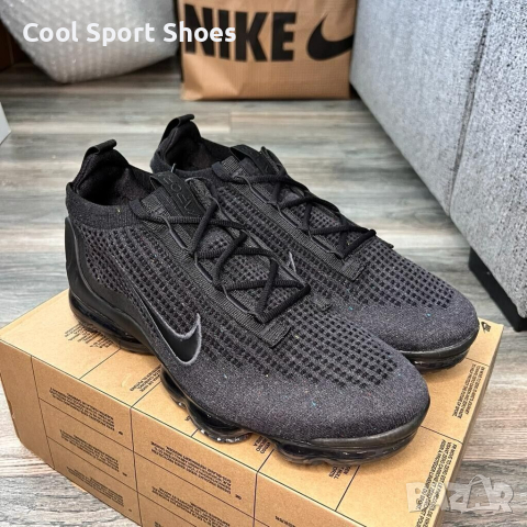 Nike Air Vapormax Black 2021 / Оригинална Кутия, снимка 1 - Спортни обувки - 44667772