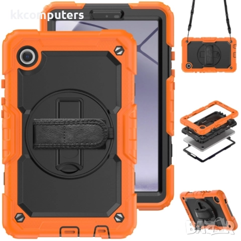 Samsung Galaxy Tab A9 Удароустойчив Калъф и Протектор, снимка 9 - Калъфи, кейсове - 52987357