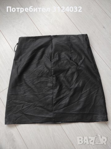 Продавам къса кожена пола , снимка 2 - Поли - 39092093
