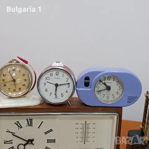 Руски/Немски/Китайски/Японски/Румънски будилници часовници , снимка 8 - Антикварни и старинни предмети - 49761232