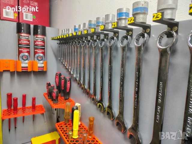 Комбиниран комплект държачи за гаечни ключове и камъни 1/2