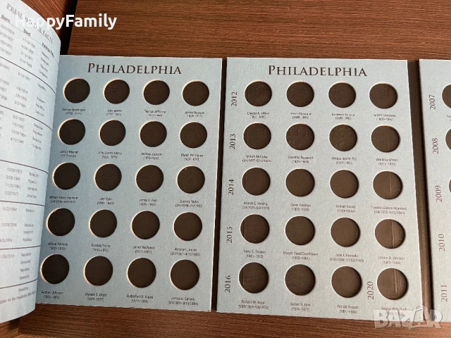 САЩ Албум 1 Долар Президенти Делукс изданние, снимка 6 - Нумизматика и бонистика - 50658580