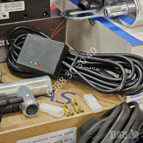 Нов! ГАЗОВ ИНЖЕКЦИОН 4цил. с OBD + кабел за настройки gazov injekcion, снимка 6 - Части - 53825252