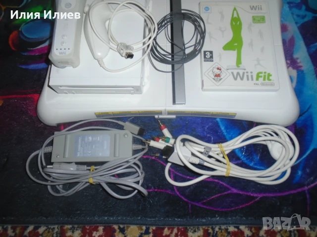 Nintendo Wii RVL-001 EUR + Fit Plus + Balance Board , снимка 2 - Nintendo конзоли - 51143657