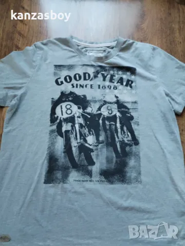 Goodyear Men's T-Shirt - страхотна мъжка тениска XL, снимка 4 - Тениски - 49588891