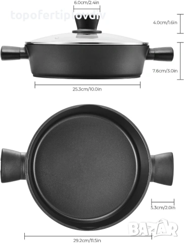 Тенджера за готвене Fadware, снимка 3 - Съдове за готвене - 53654482