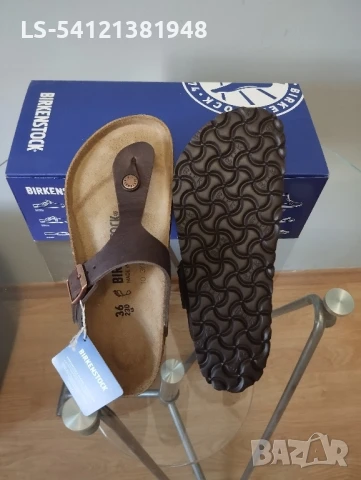Дамски чехли Birkenstock, снимка 7 - Чехли - 50593883