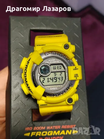 Casio G-Shock Frogman DW-8250Y-9T, снимка 7 - Мъжки - 56046067