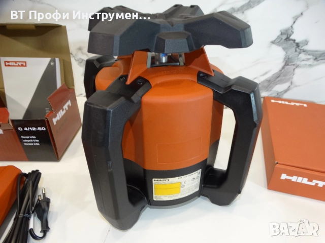 2023 - Hilti PR 30 HVS A12 - Ротационен лазерен нивелир, снимка 4 - Измервателни инструменти - 52231274