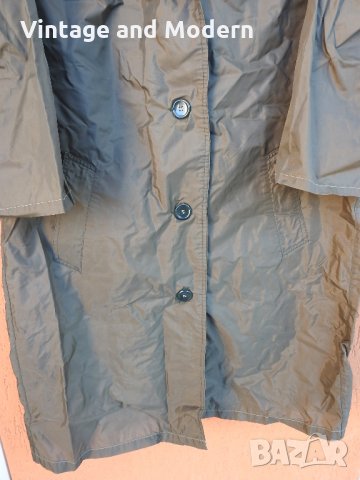 Соц. дамски дъждобран шлифер яке зелен ДИП ВИТОША (L), снимка 3 - Якета - 34583540