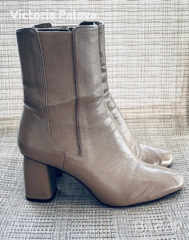 Красиви боти/ботуши ZARA, снимка 3 - Дамски боти - 50685926