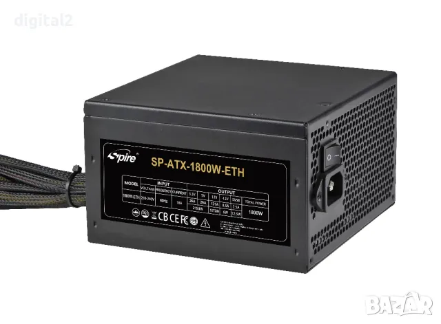 Захранване за компютър PSU Phoenix (Spire) Power supply 1800W 12м.Гаранция, снимка 3 - Захранвания и кутии - 49557141