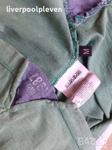 👉Napapijri Original М ефектна, снимка 8 - Тениски - 40459273