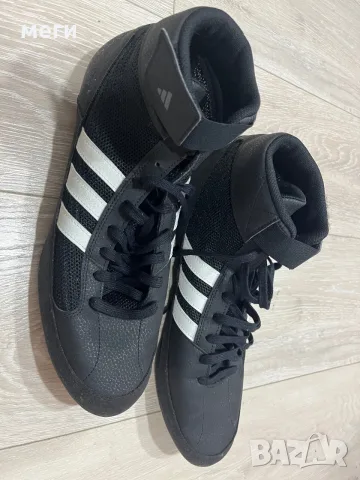Мъжки оргинални  маратонки за бокс adidas, снимка 5 - Спортни обувки - 56151643