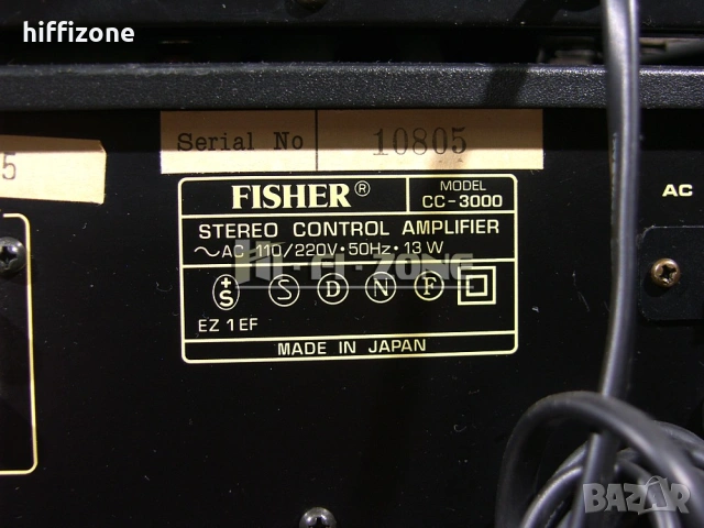  Комплект Fisher cc-3000 / ba-6000 / fm-2421 , снимка 12 - Ресийвъри, усилватели, смесителни пултове - 53646729