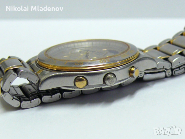 SEIKO СЕЙКО ХРОНОГРАФ КВАРЦ Мъжки ръчен часовник, работещ, снимка 7 - Мъжки - 53263725