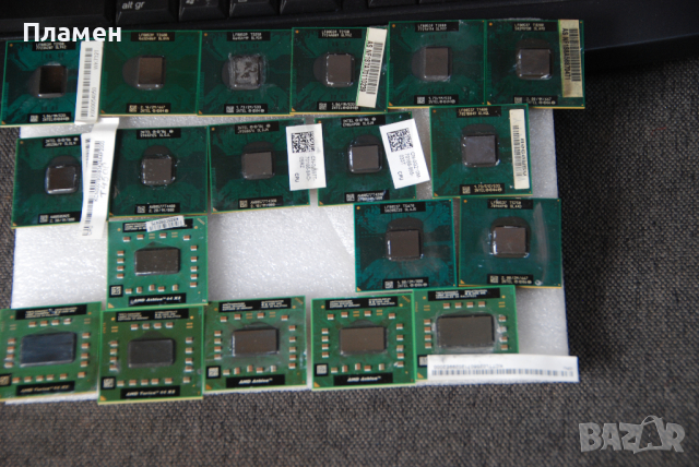 Разпродажба - двуядрени процесори за лаптоп INTEL,AMD, снимка 5 - Части за лаптопи - 36309173