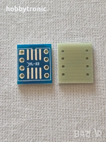 Преходна платка SOP8-DIP8, TSOP8-DIP8, снимка 2 - Друга електроника - 35784454