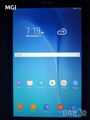 Таблет Samsung Galaxy Tab E T560 с процесор Quad-Core™ 1.3 GHz, 9.6", 1.5GB RAM, 8GB, Wi-Fi