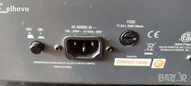 Смесителен пулт Allen & Heath ZED-428, снимка 6 - Ресийвъри, усилватели, смесителни пултове - 53021055