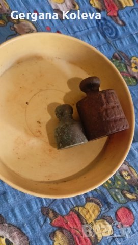 Продавам 2 стари мерки за кантар ., снимка 2 - Колекции - 41902436